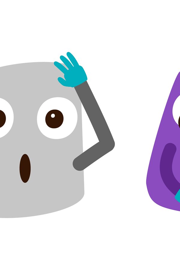 Crazy abstract characters