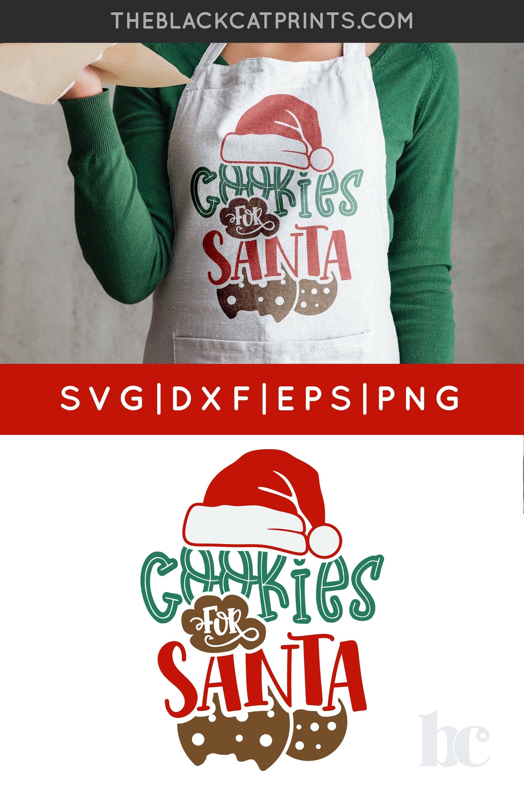 Cookies For Santa SVG | Kids Christmas SVG cut file