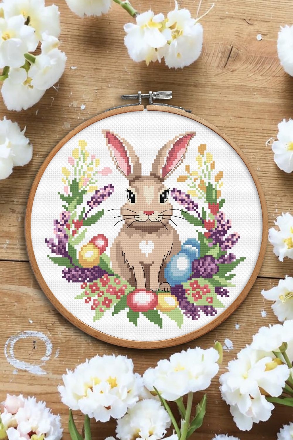 Cross stitch pattern Easter Bunny PDF Spring (5372444)