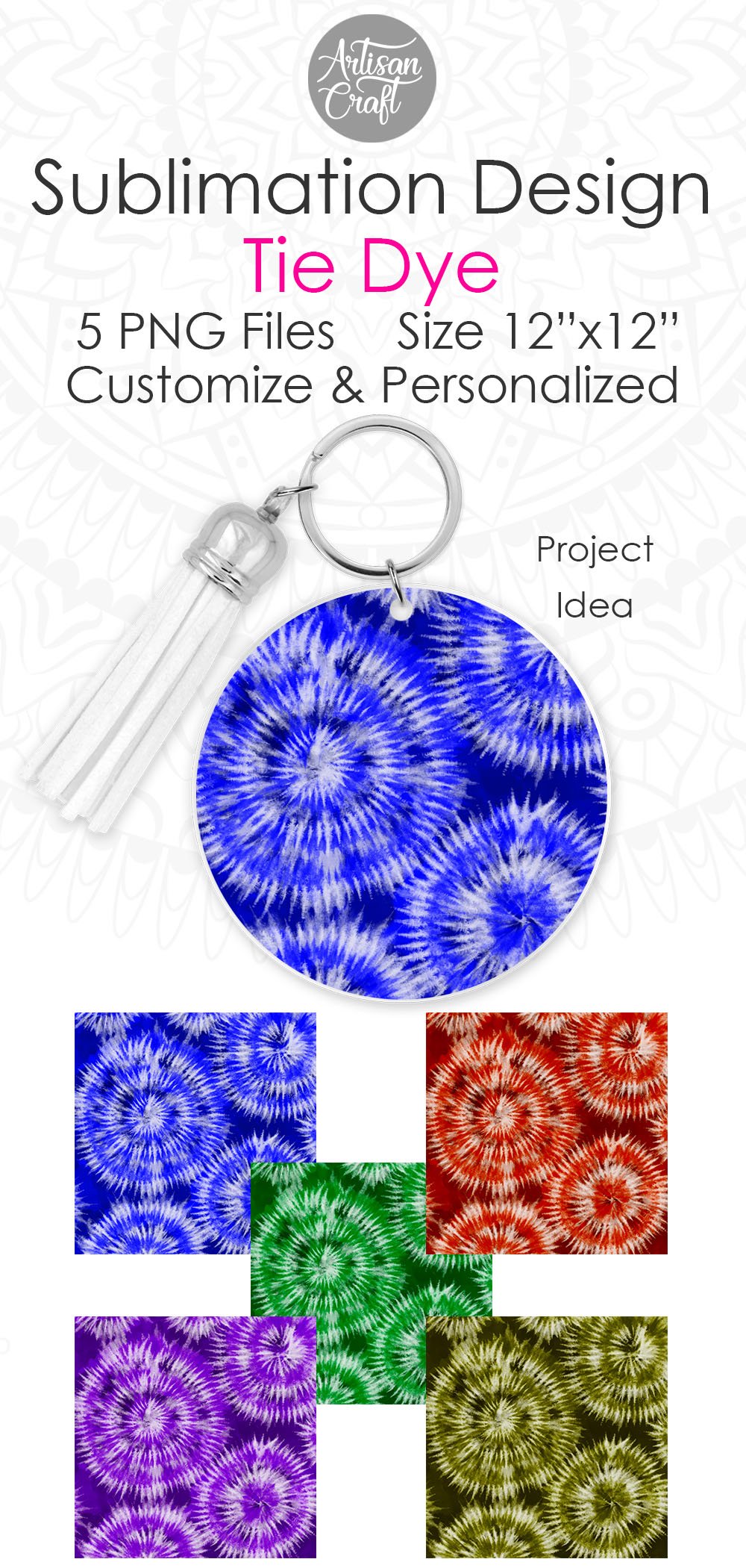 Tie dye sublimation PNG, Tie dye digital paper PNG