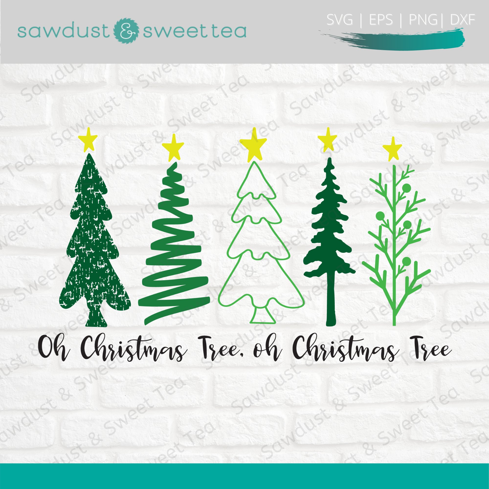 Oh Christmas Tree SVG | Christmas Cut File