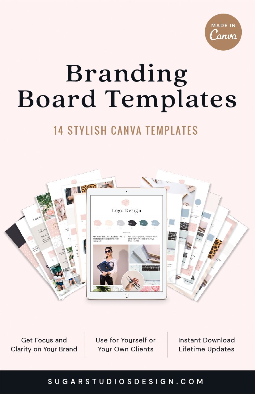 Brand Board Template Bundle Canva