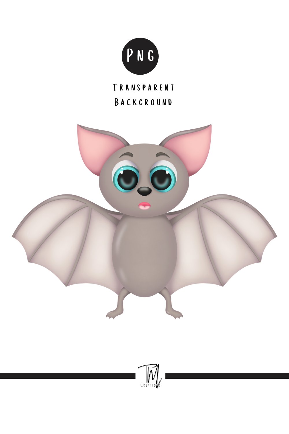 Bat Clipart, PNG Transparent Background