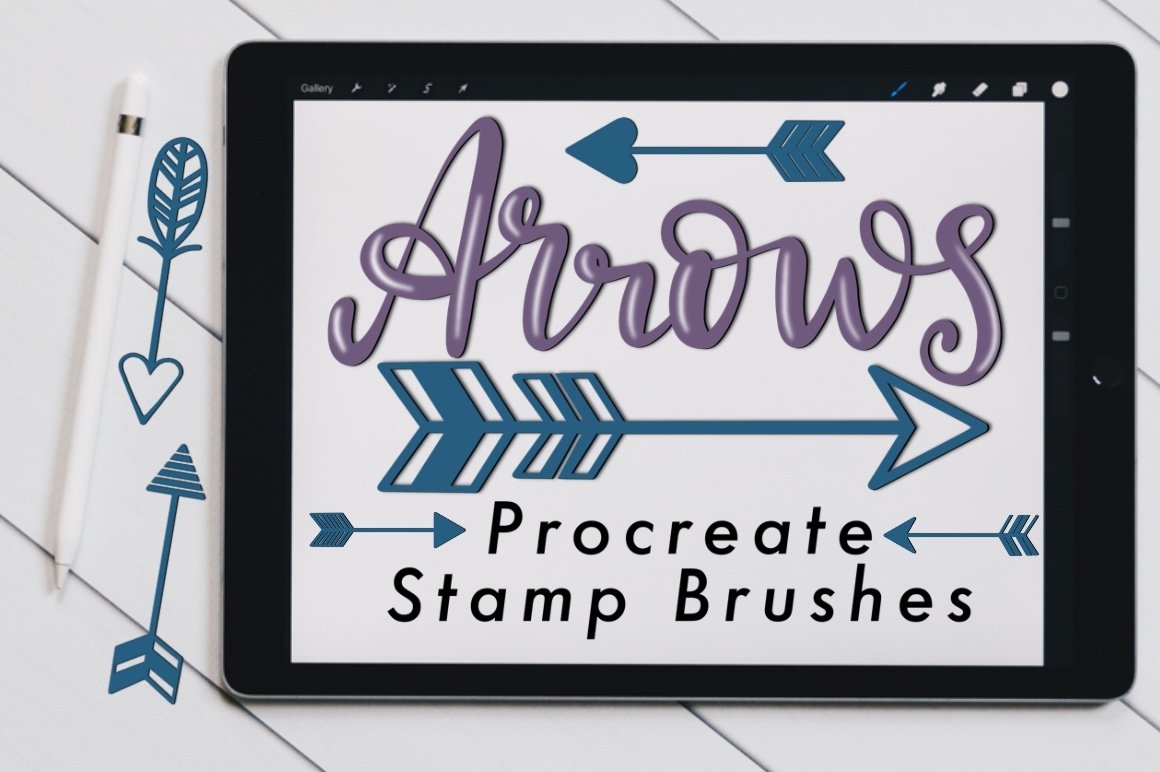 Arrows Procreate Stamp Brushes (444863)