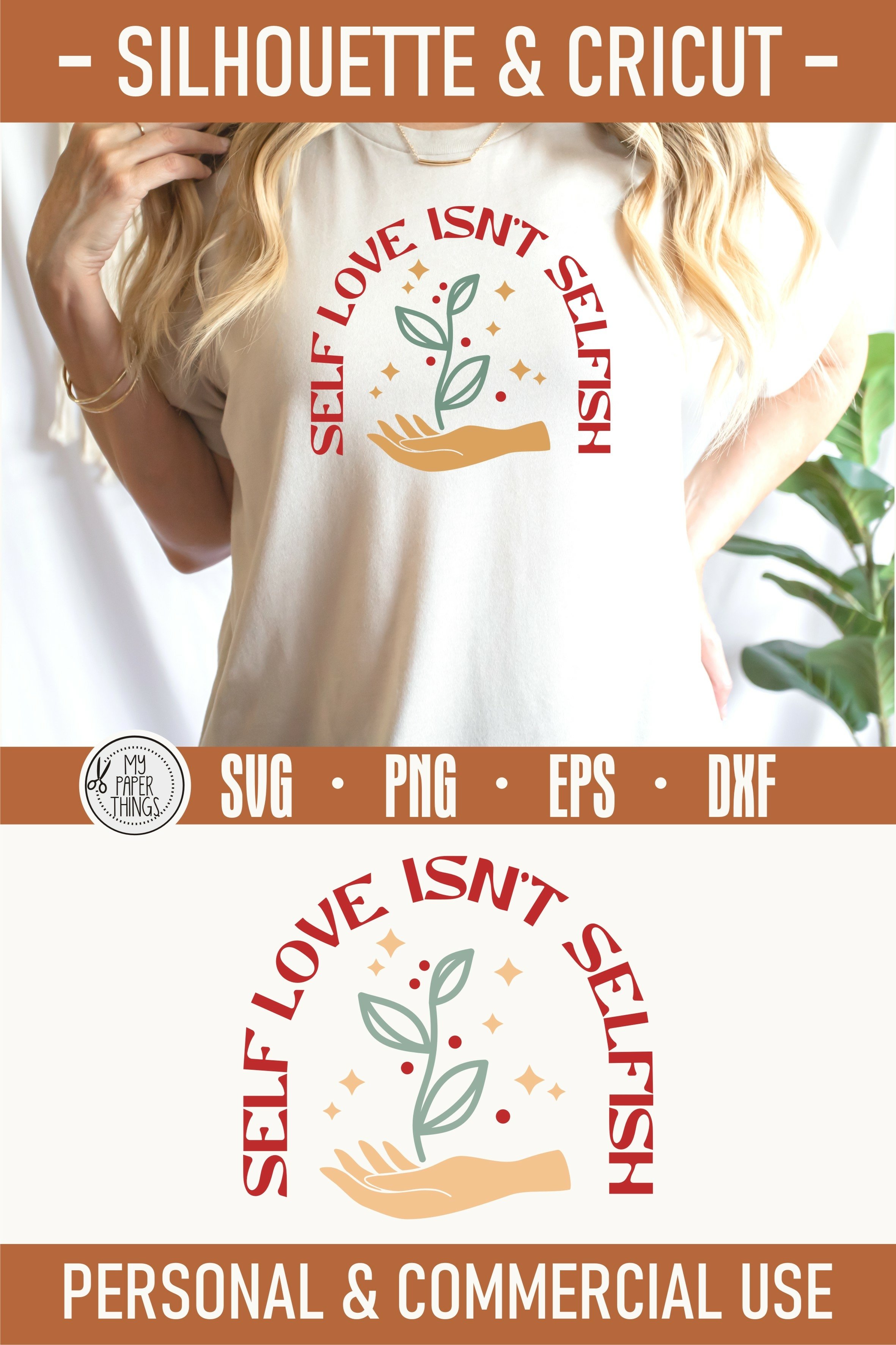 Mental Health Self Love Svg