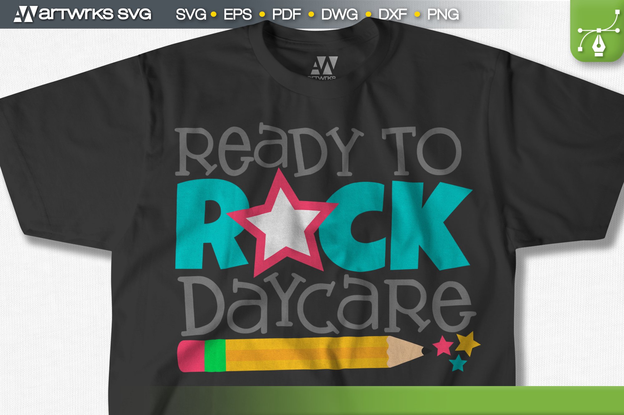 Rock and roll daycare SVG files Baby SVG by Artworks SVG