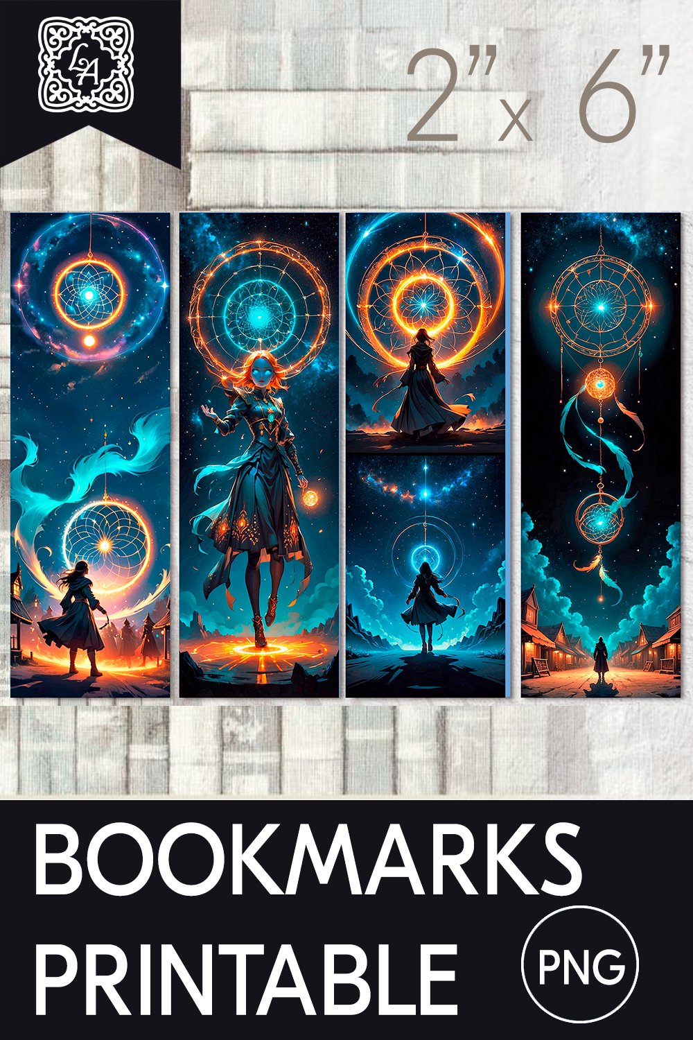 Fantasy Bookmark Examples Fantasy Printable Bookmark
