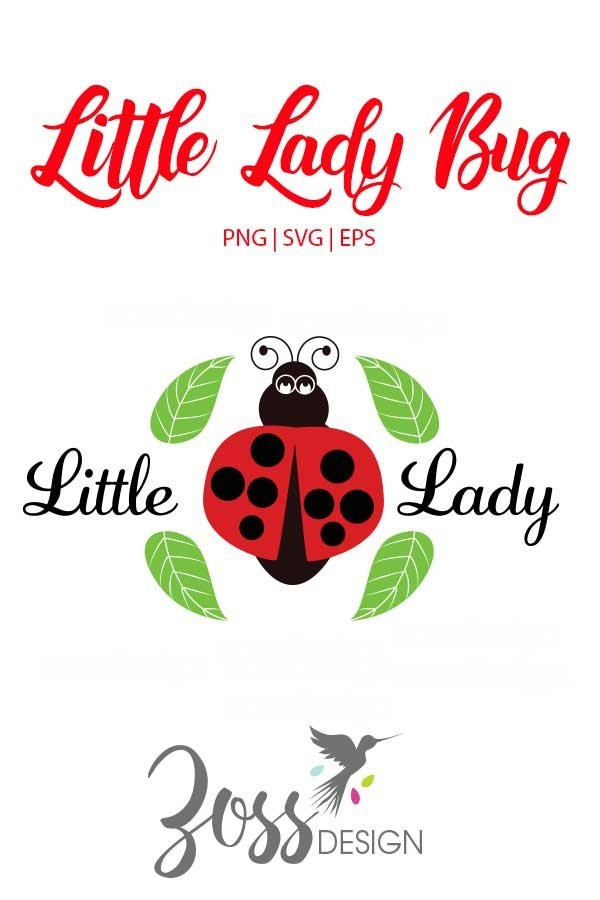 Little Lady Bug SVG cut file