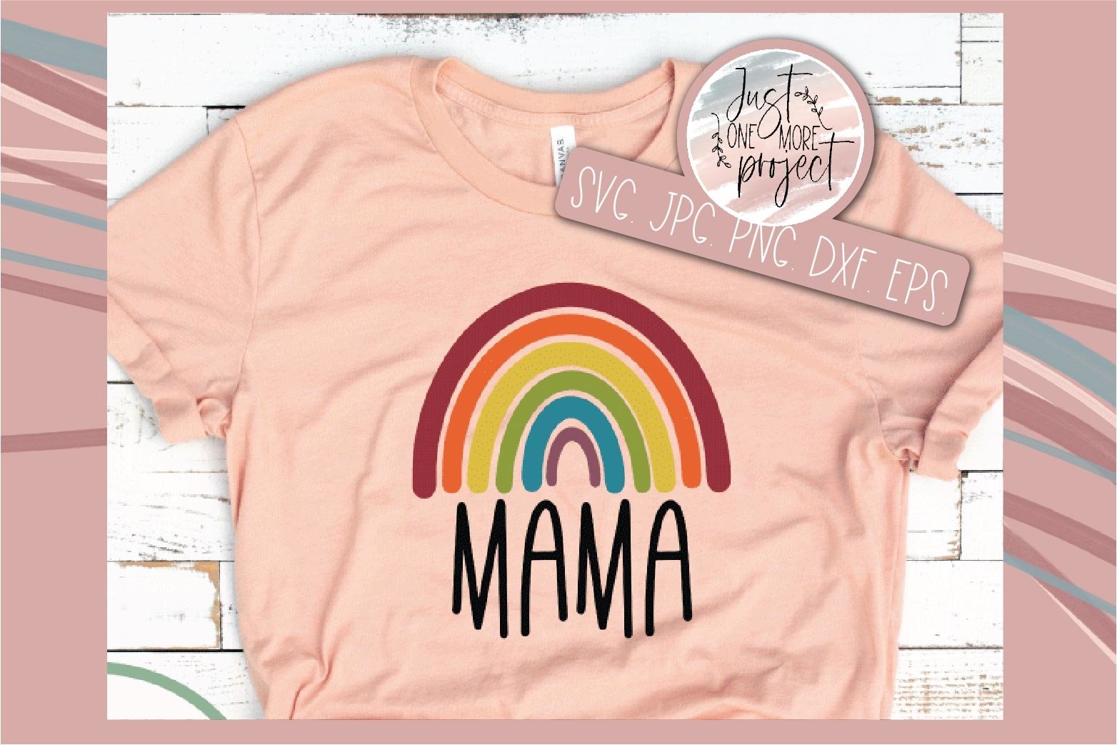 Rainbow Mama svg, Rainbow mom, Rainbow baby svg, Rainbow svg
