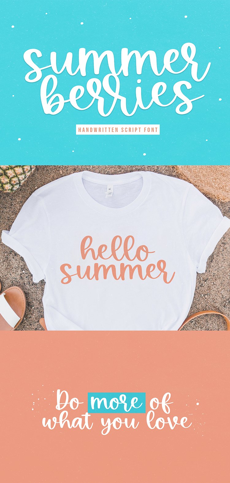 Summer Berries - Handwritten Script Font