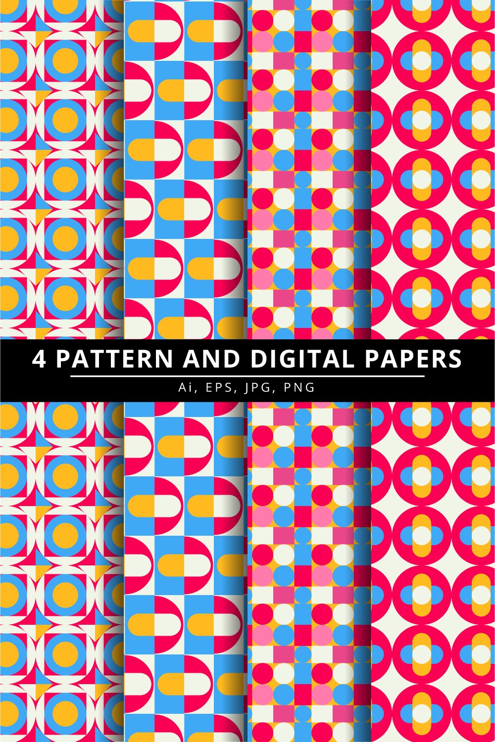 Seamless Geometric Patterns and Digital Paper (2207984)