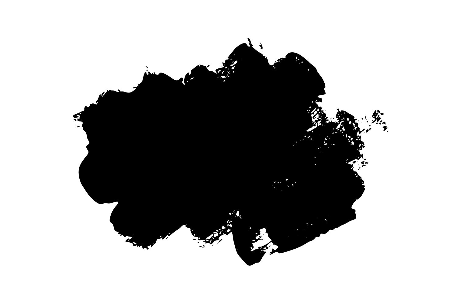 Vector Paint Brush Stroke backsplashe Svg, Eps, (818441)