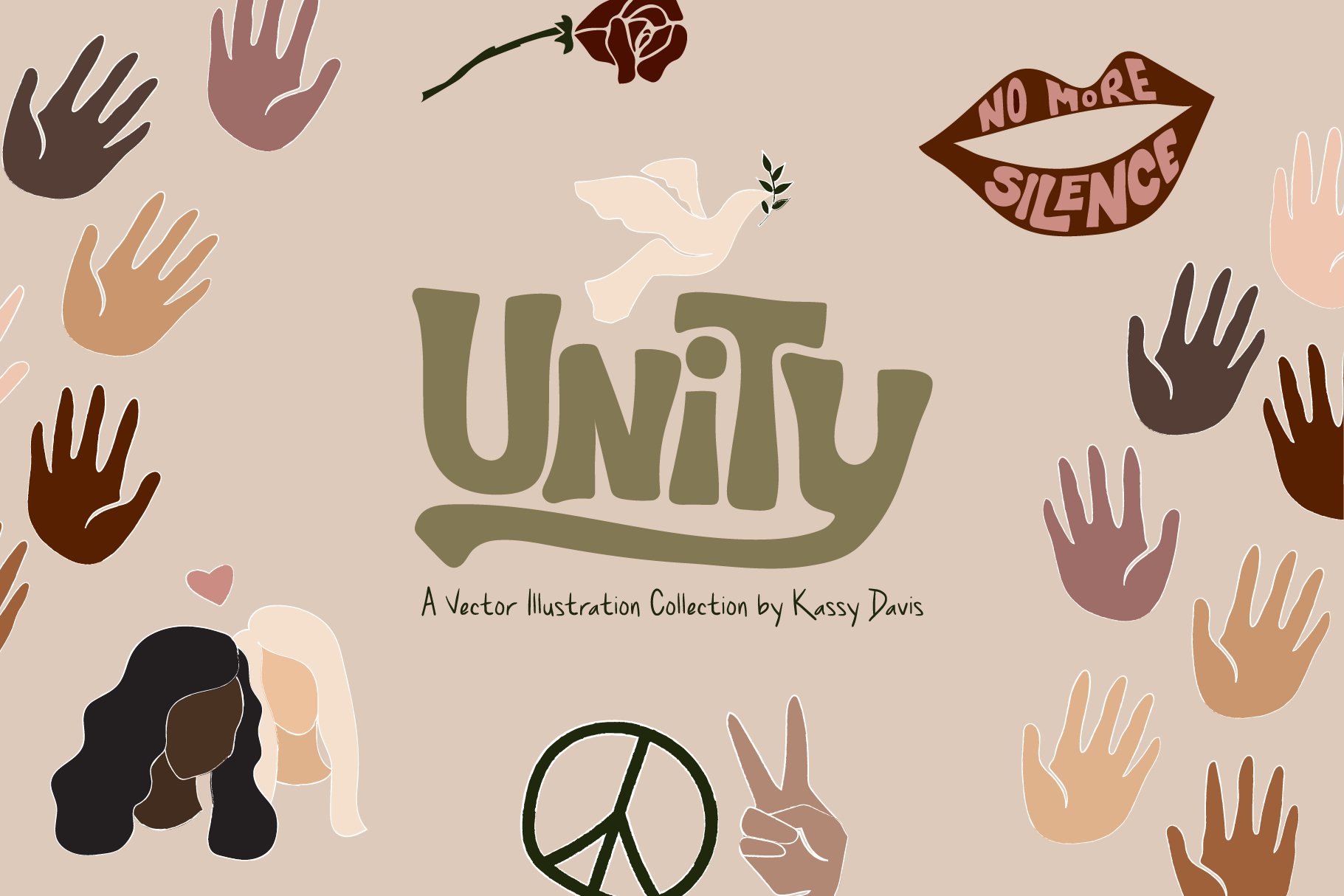 Unity Human Graphics Unity, Human Rights Illustrations