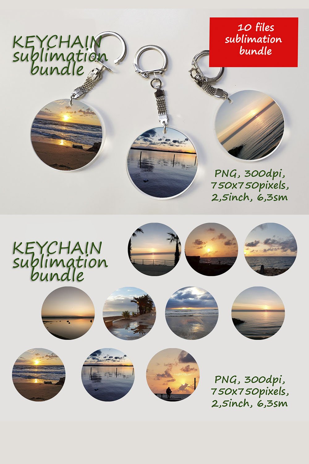 Landscape Keychain LANDSCAPE KEYCHAIN BUNDLE sublimation PNG (2038404)