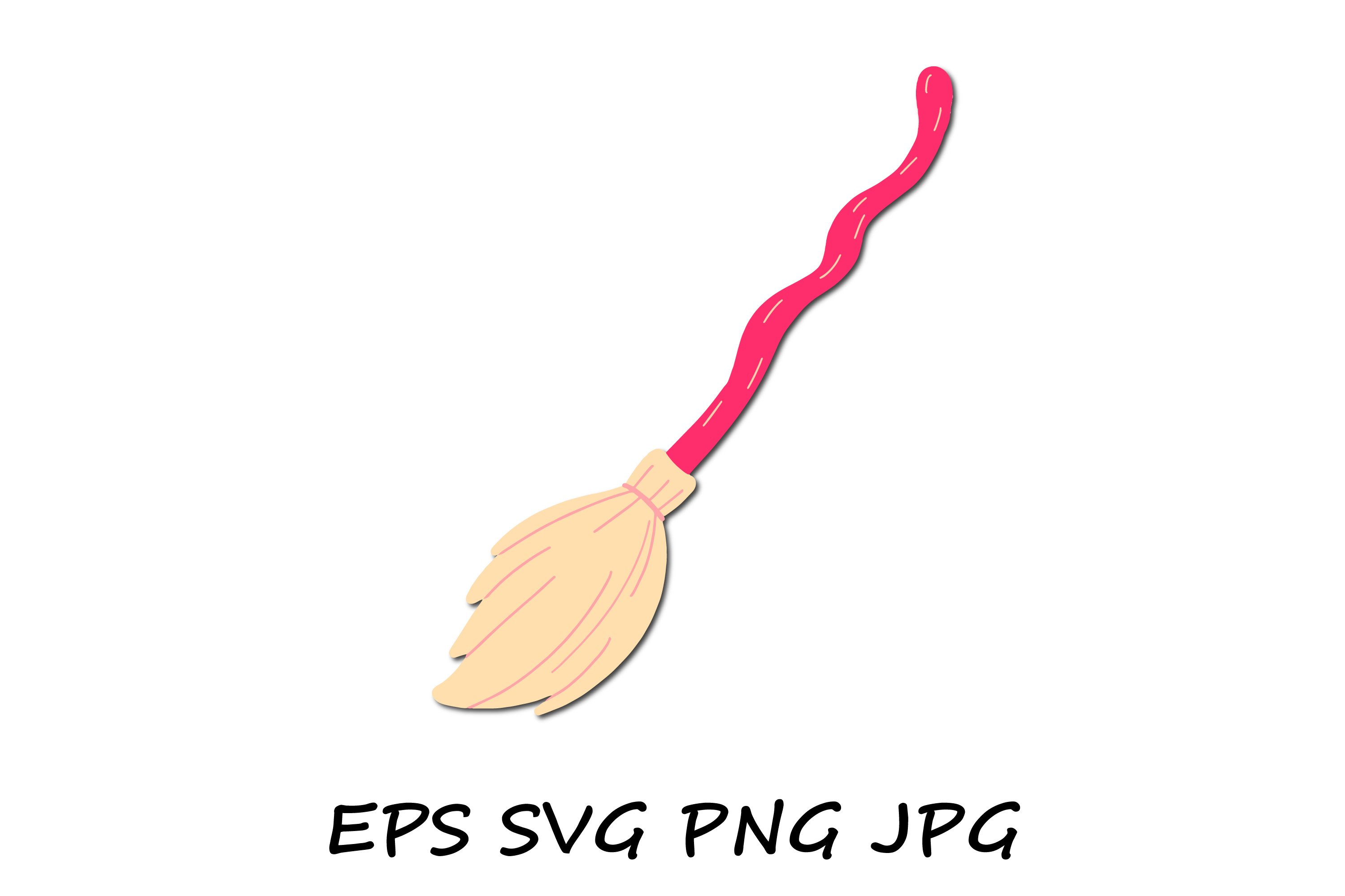 Broom SVG, Broomstick SVG, Flying broom SVG, Halloween SVG