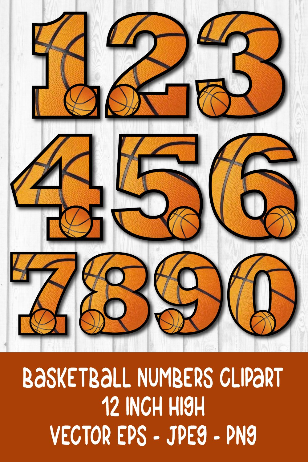 Basketball Numbers Basketball Clipart Numbers Clipart