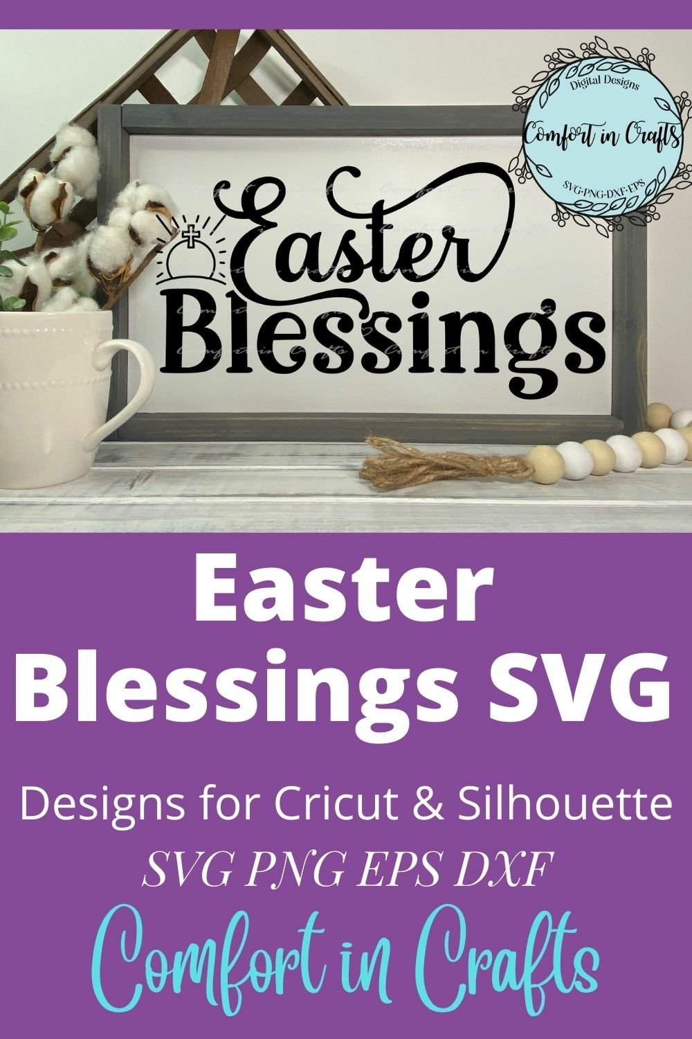 Easter Blessings SVG (1224860)