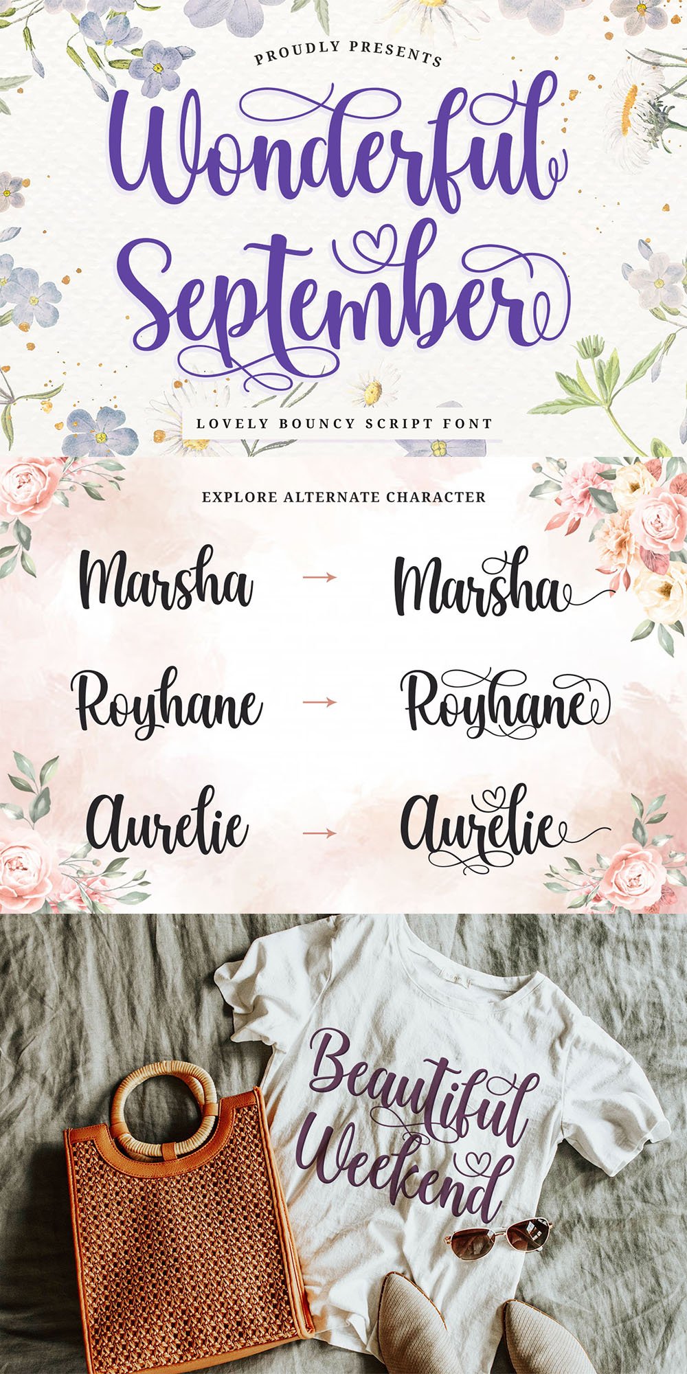 Love Swash Script Font - Wonderful September (1592674)