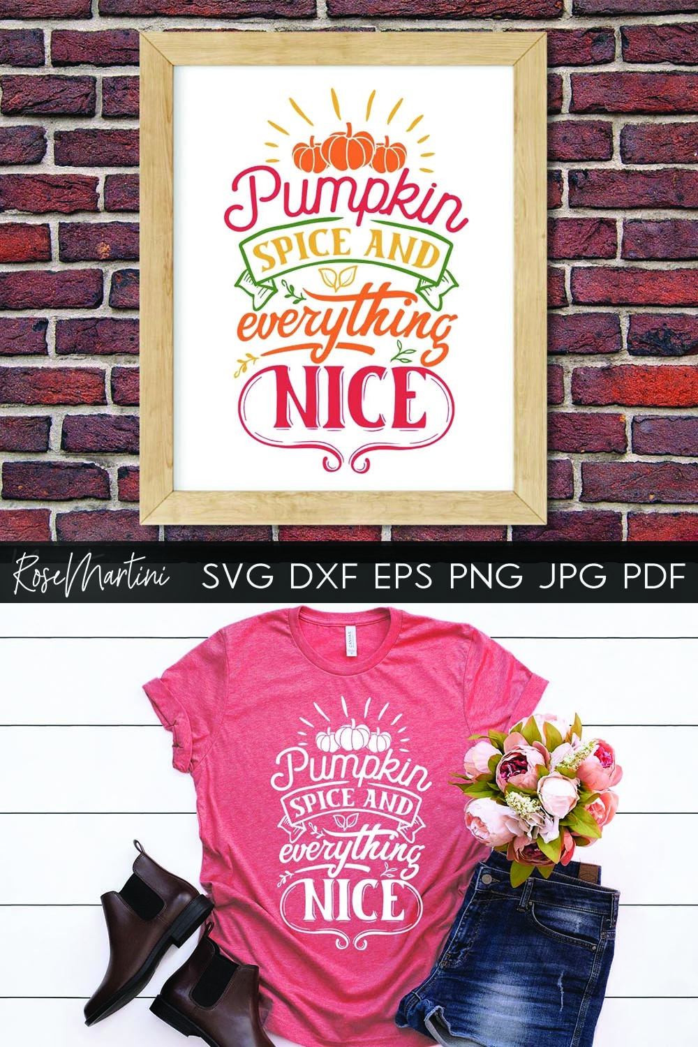 Pumpkin Spice And Everything Nice SVG PNG Fall SVG Autumn