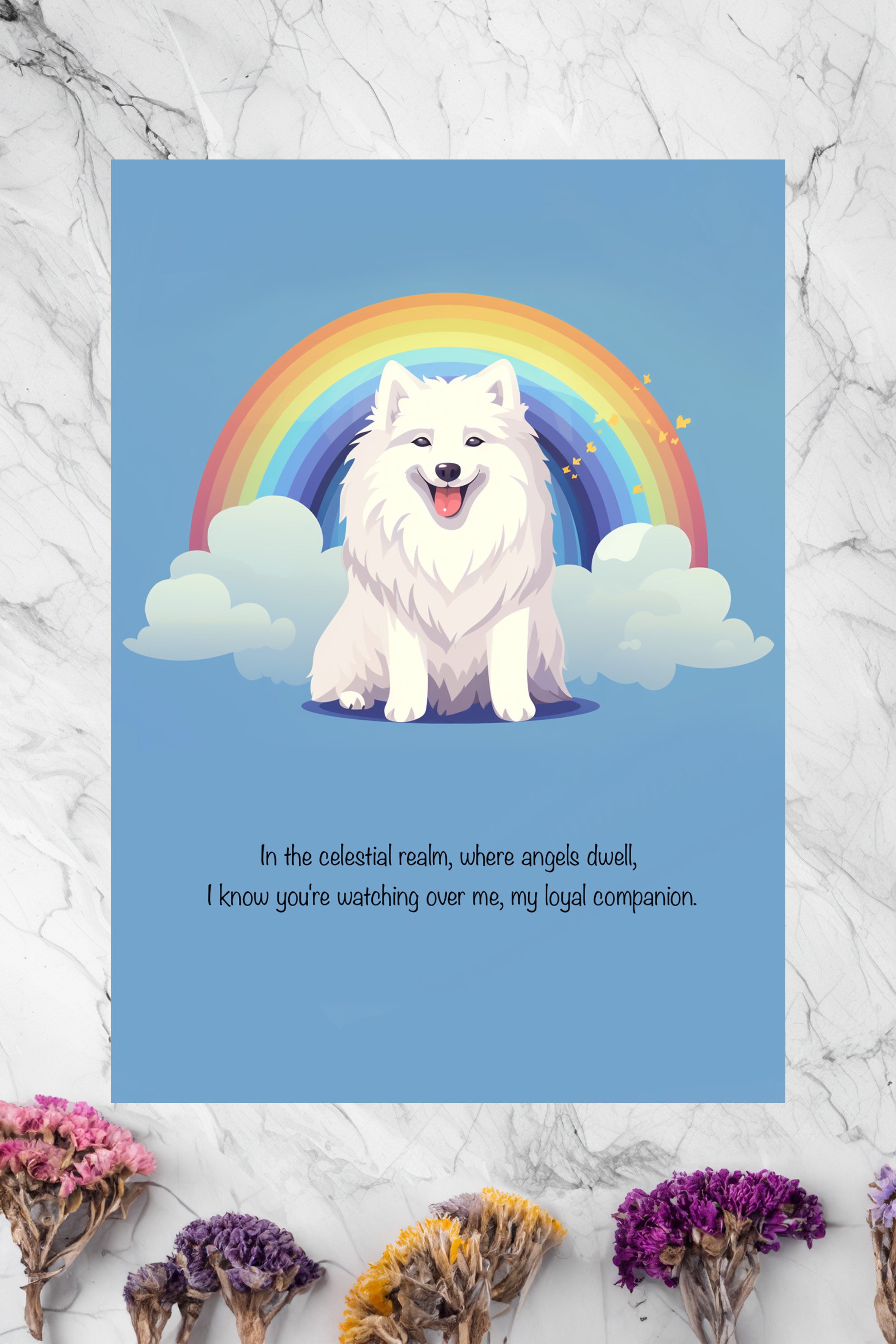 pup bereavement card Pet sympathy card DIGITAL DOWNLOAD