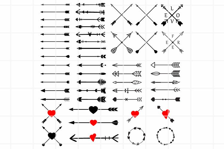 Arrow SVG. Arrows Cut File. Arrows png. Arrow Clip Art.