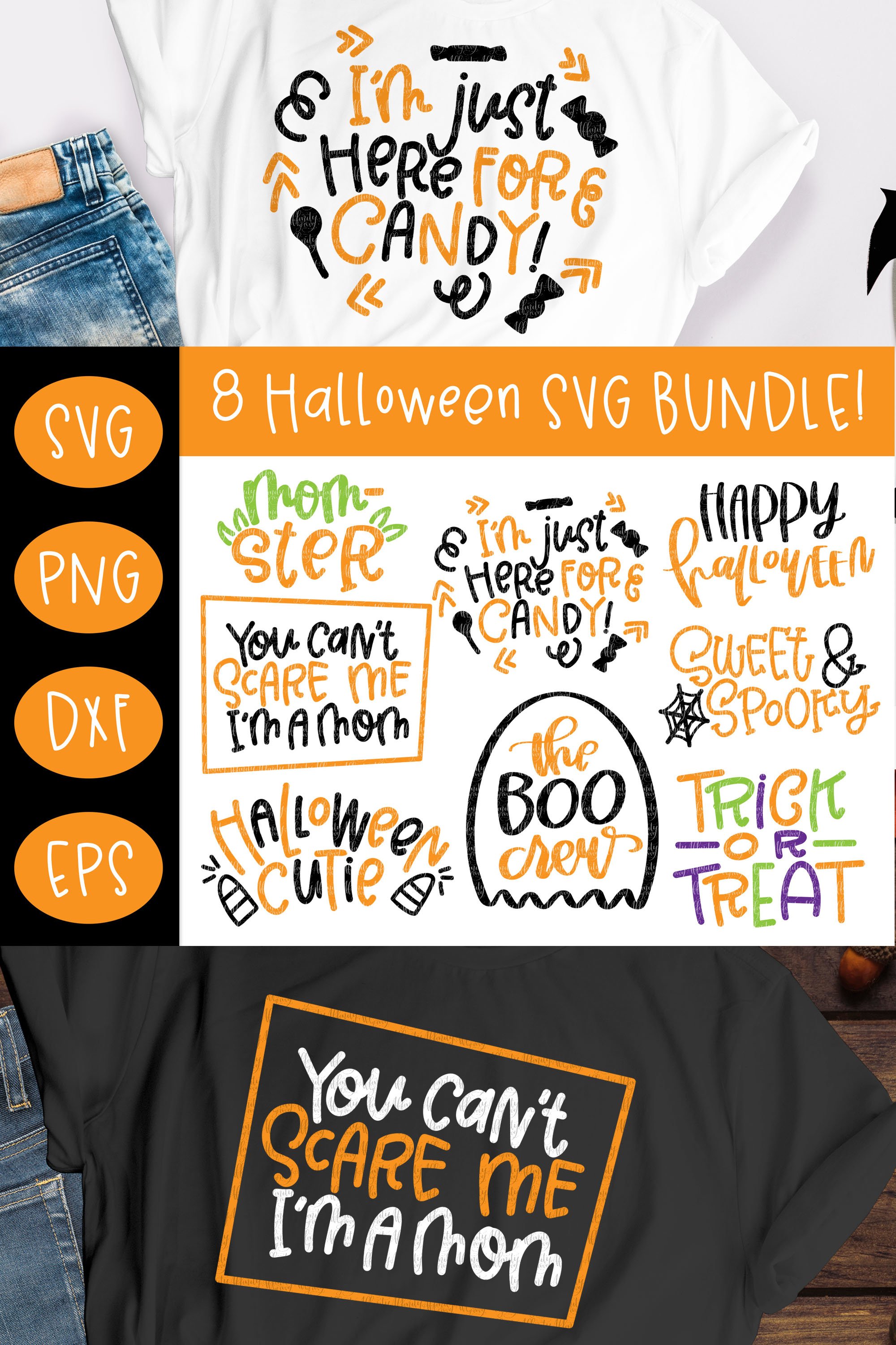 Halloween SVG Bundle Cut File for Cricut