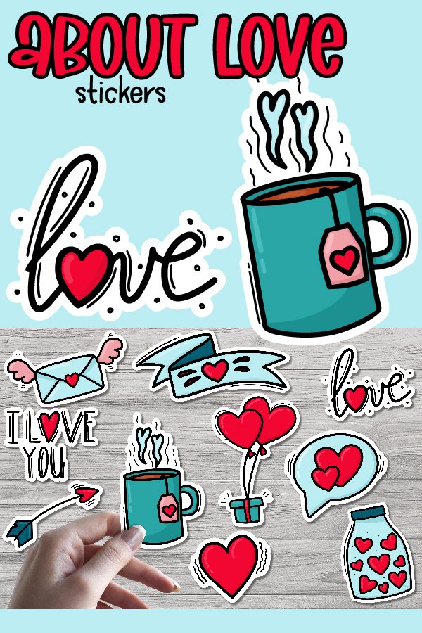 about love printable stickers 1125269 stickers
