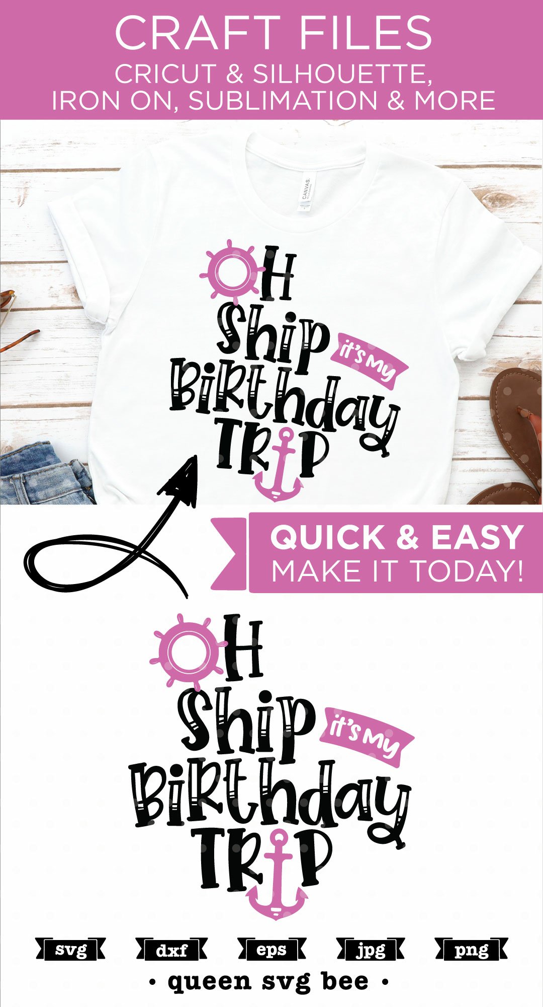 It's My Birthday SVG | Birthday T Shirt Design