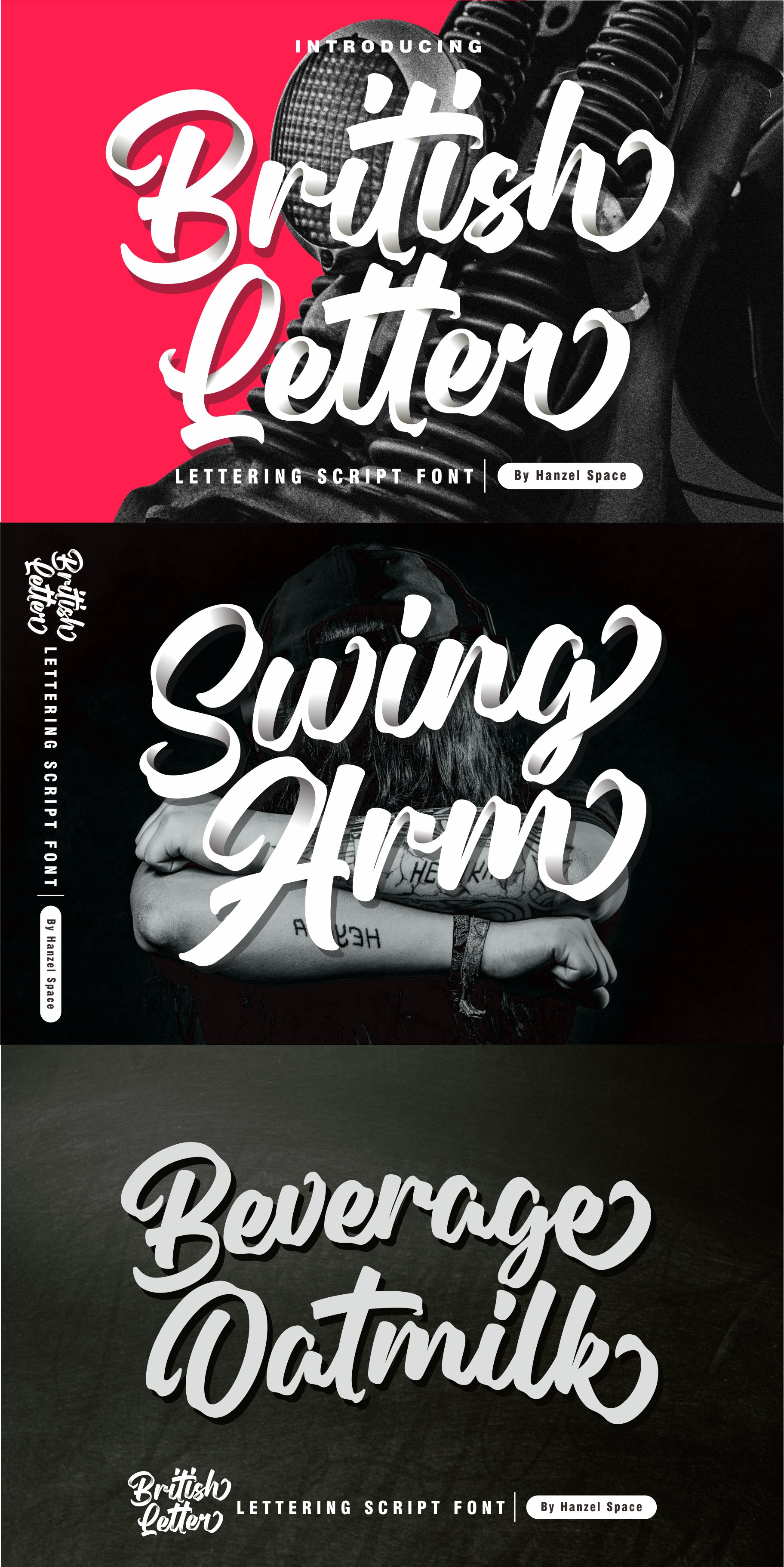 British Letter | Script Font