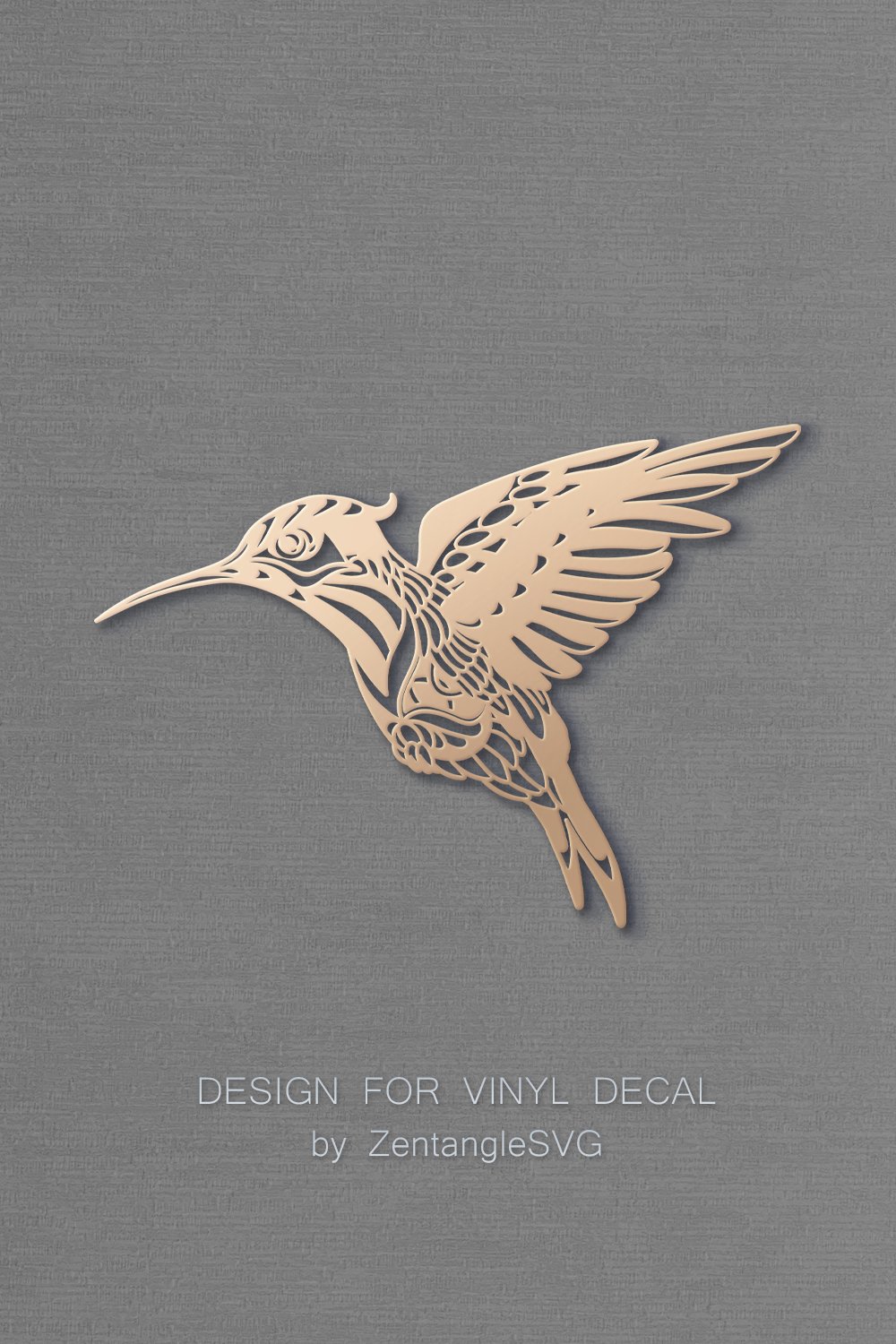 Hummingbird SVG DXF Laser cut files, Mandala (2772994)