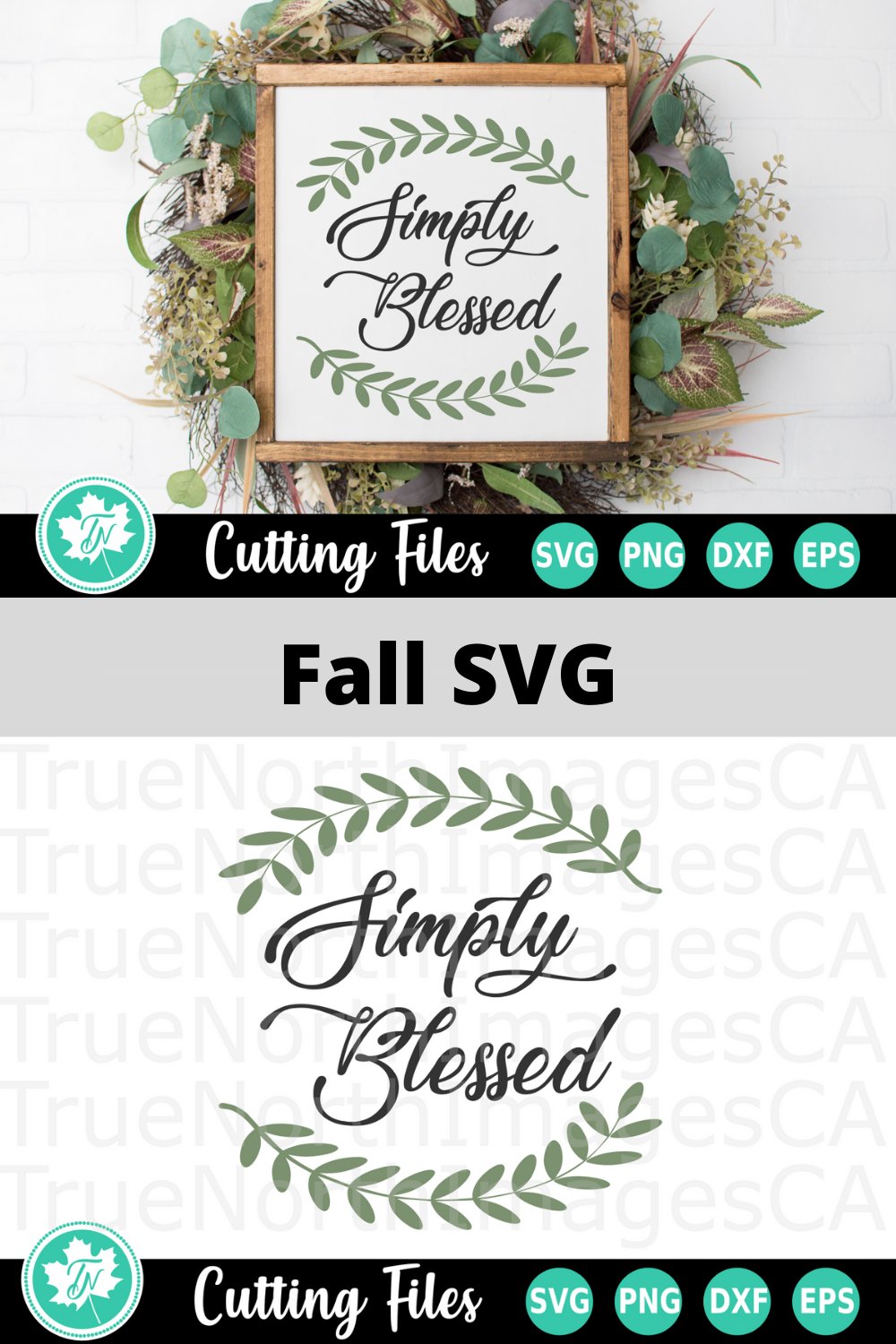 Fall SVG | Fall Sign SVG | Blessed SVG (818799)