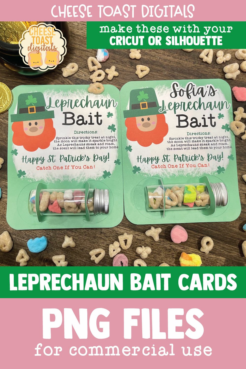Leprechaun Bait Card | Printable St. Patrick's Day PNG