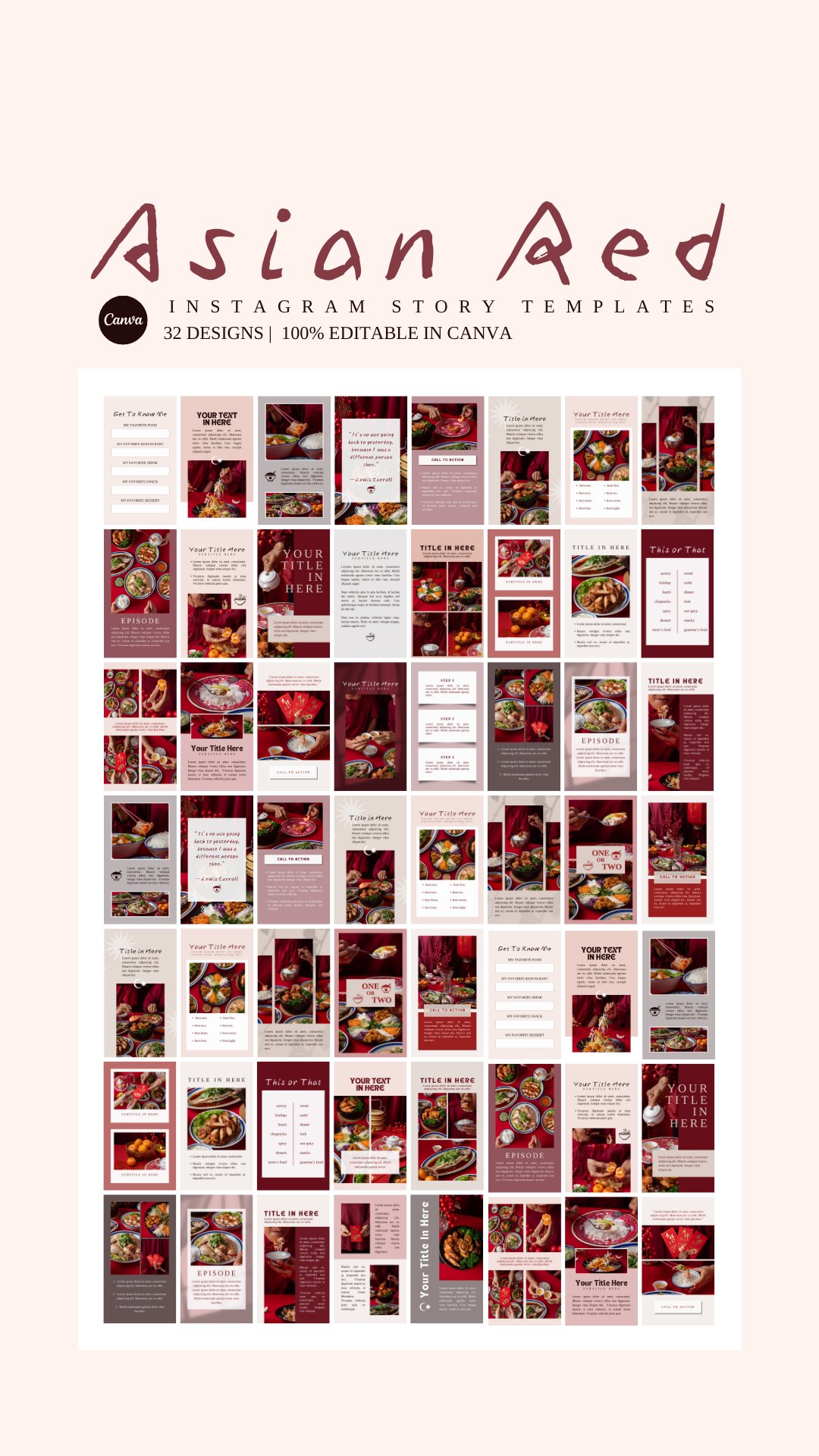 INSTAGRAM STORY CANVA TEMPLATE (3315823)