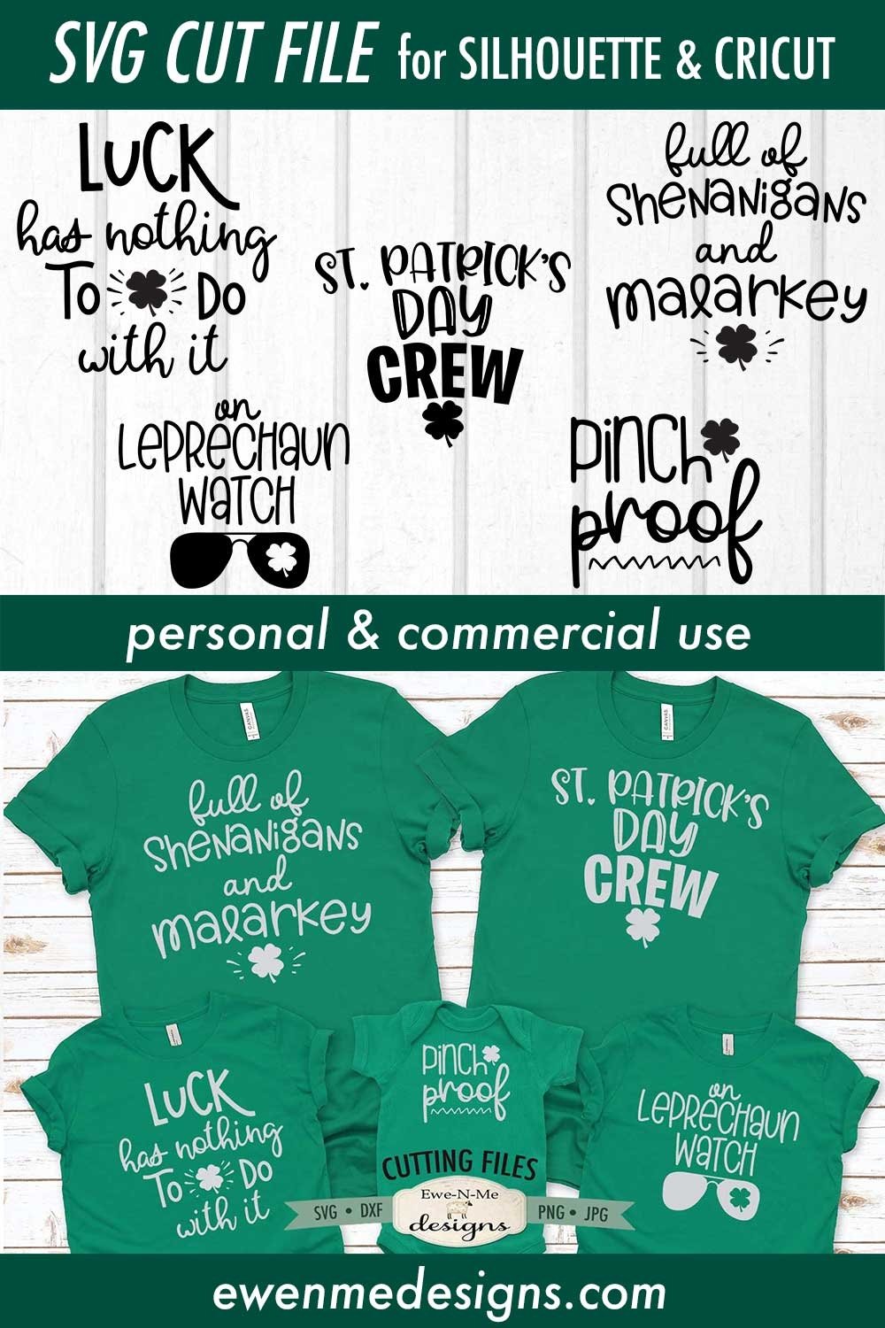 St Patricks Day SVG Bundle | Funny St Patricks Day SVG Files