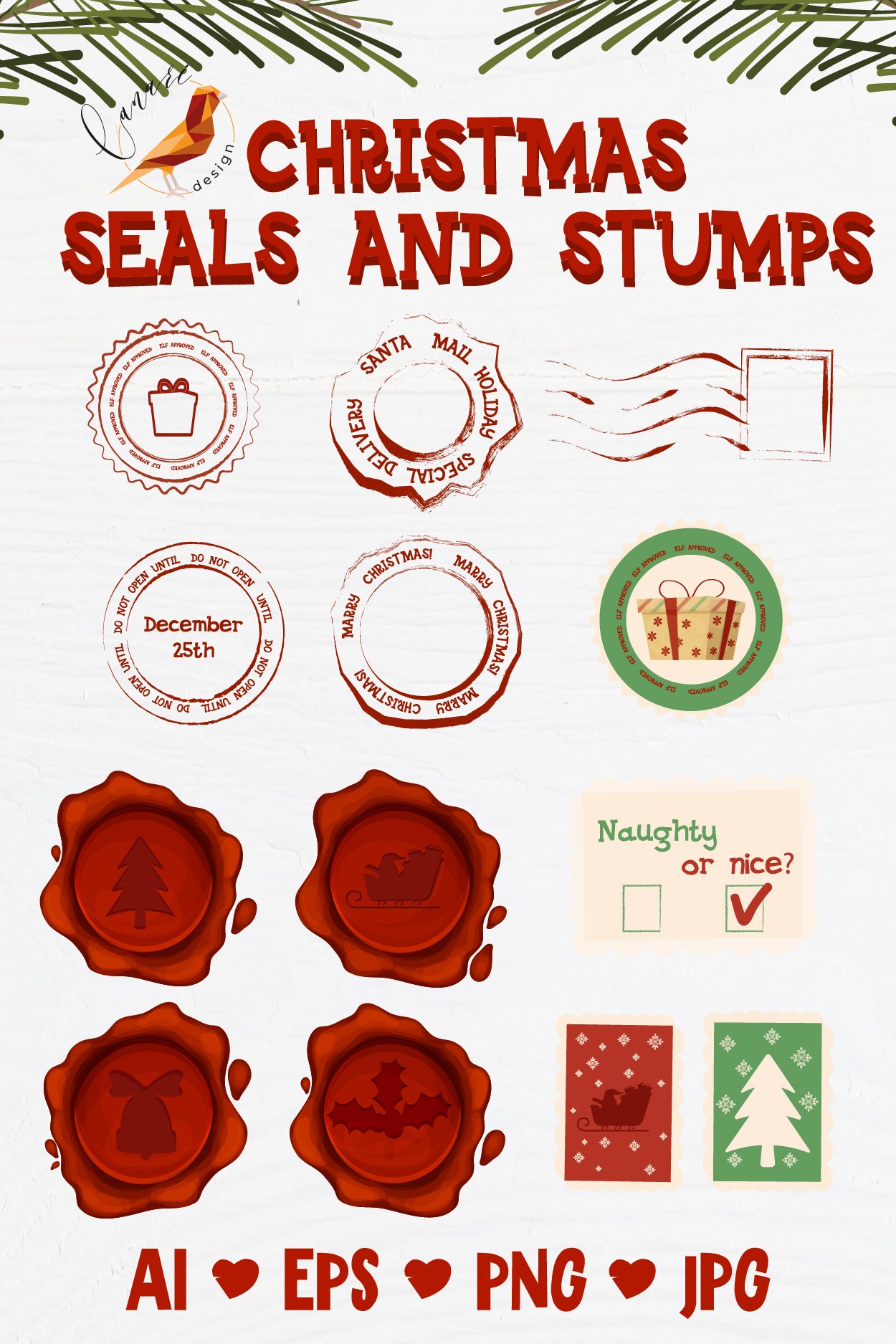 Christmas Seals and Stumps