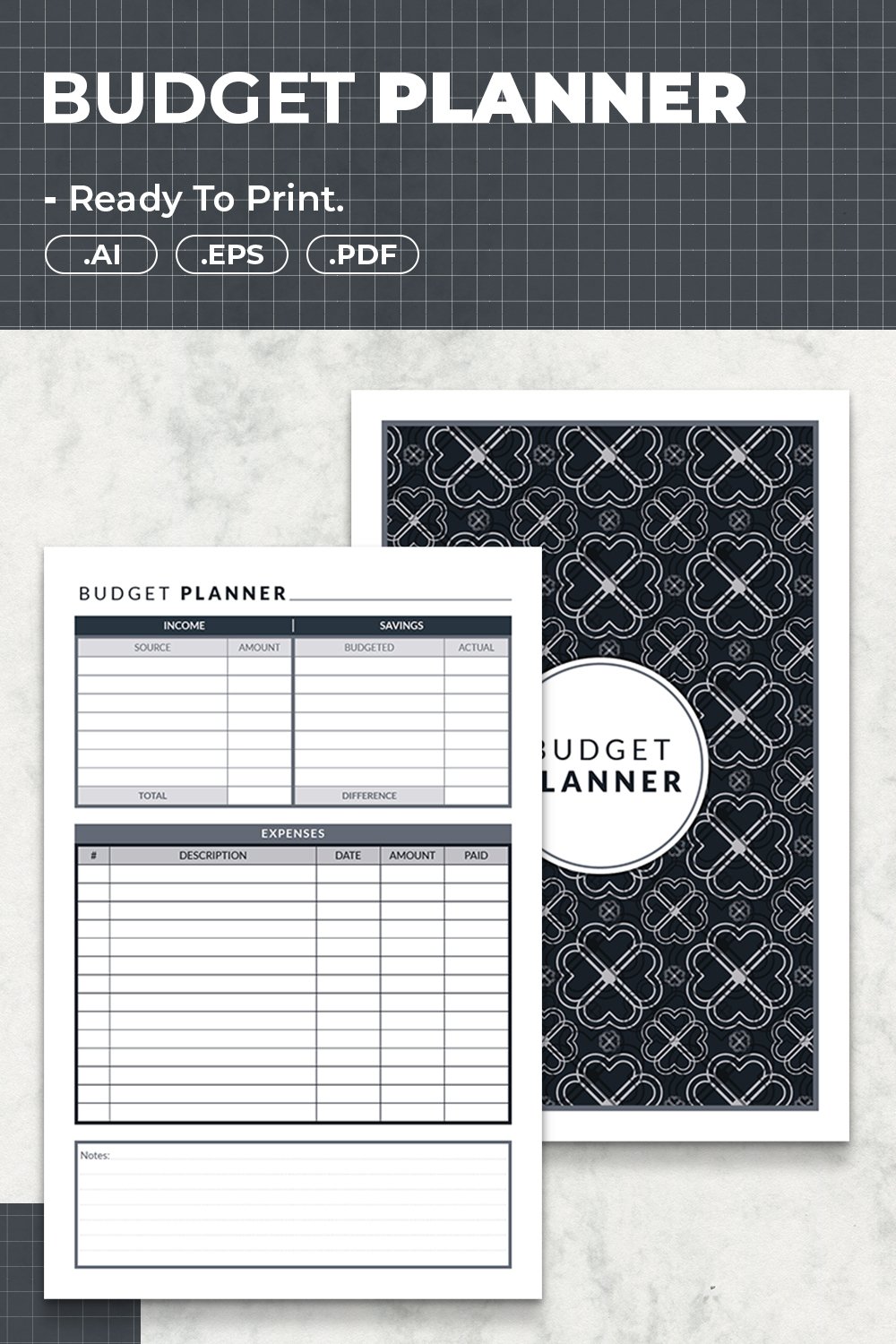 Budget Planner | Printable Template