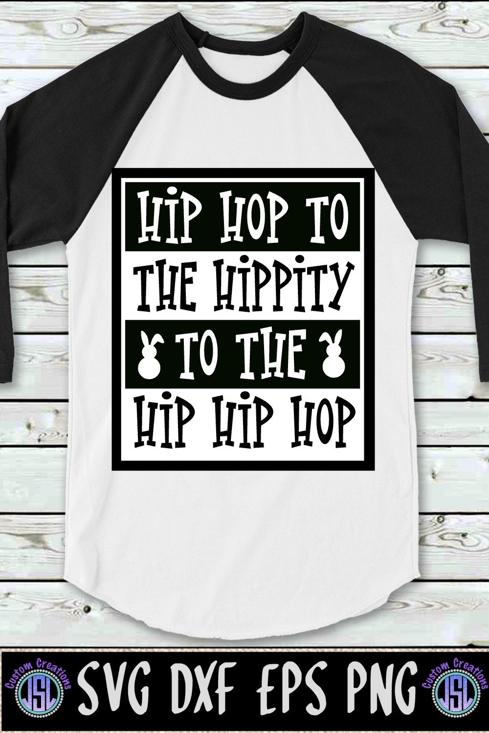 Hip Hop to the Hippity | Easter SVG | SVG DXF EPS PNG
