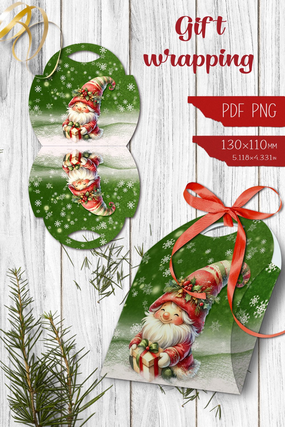 Gift wrapping with gnome