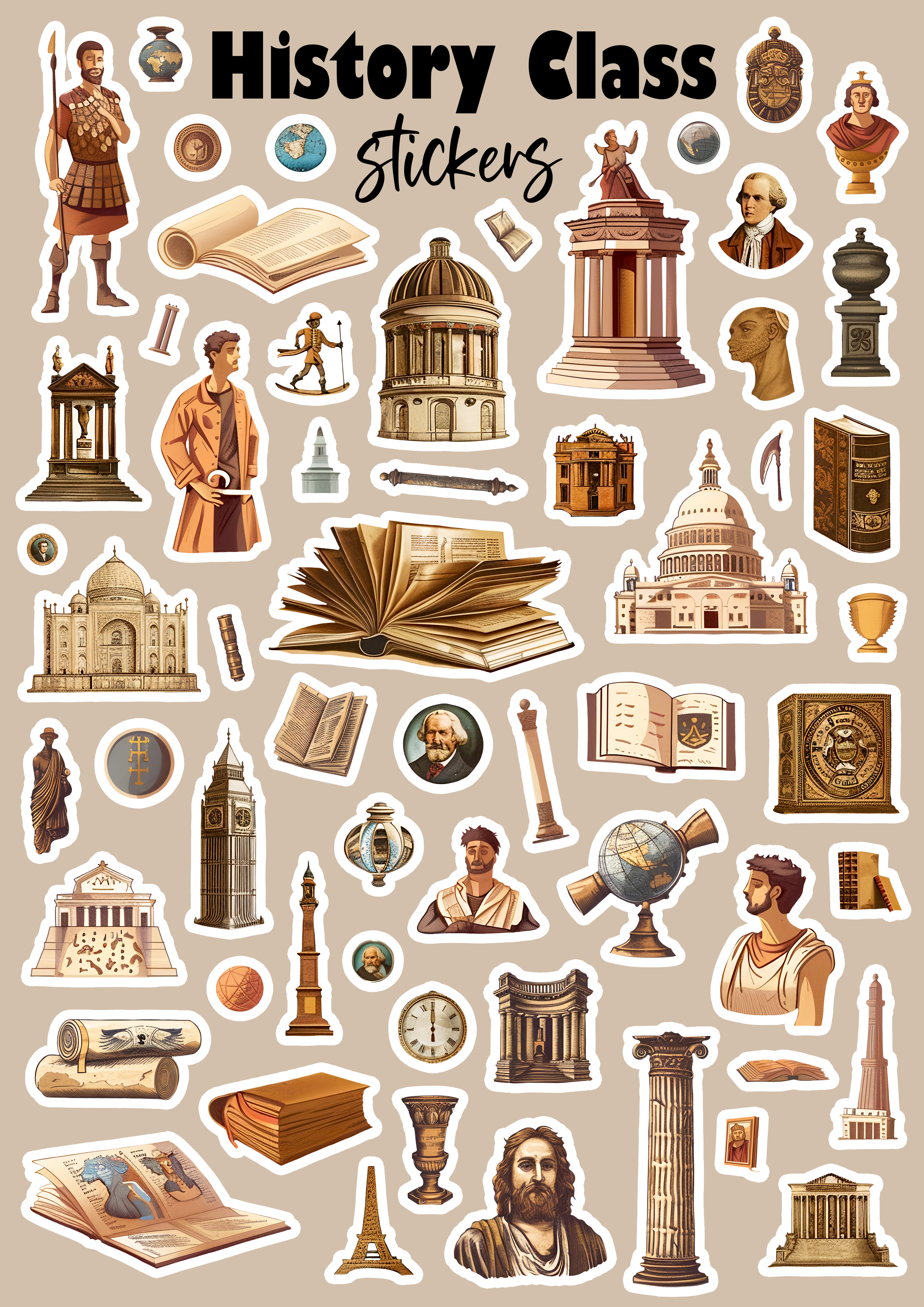 History Question Sticker Stickers for History Teacher