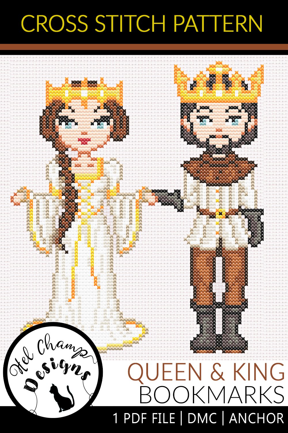 wedding-queen-and-king-cross-stitch-pattern-plumes-serie