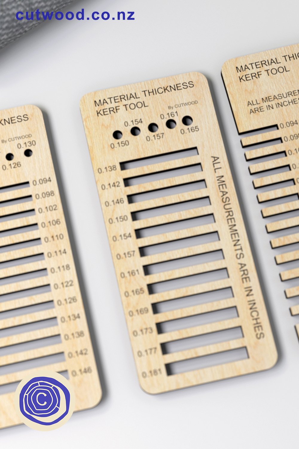 Material Thickness Kerf Tool for SVG files