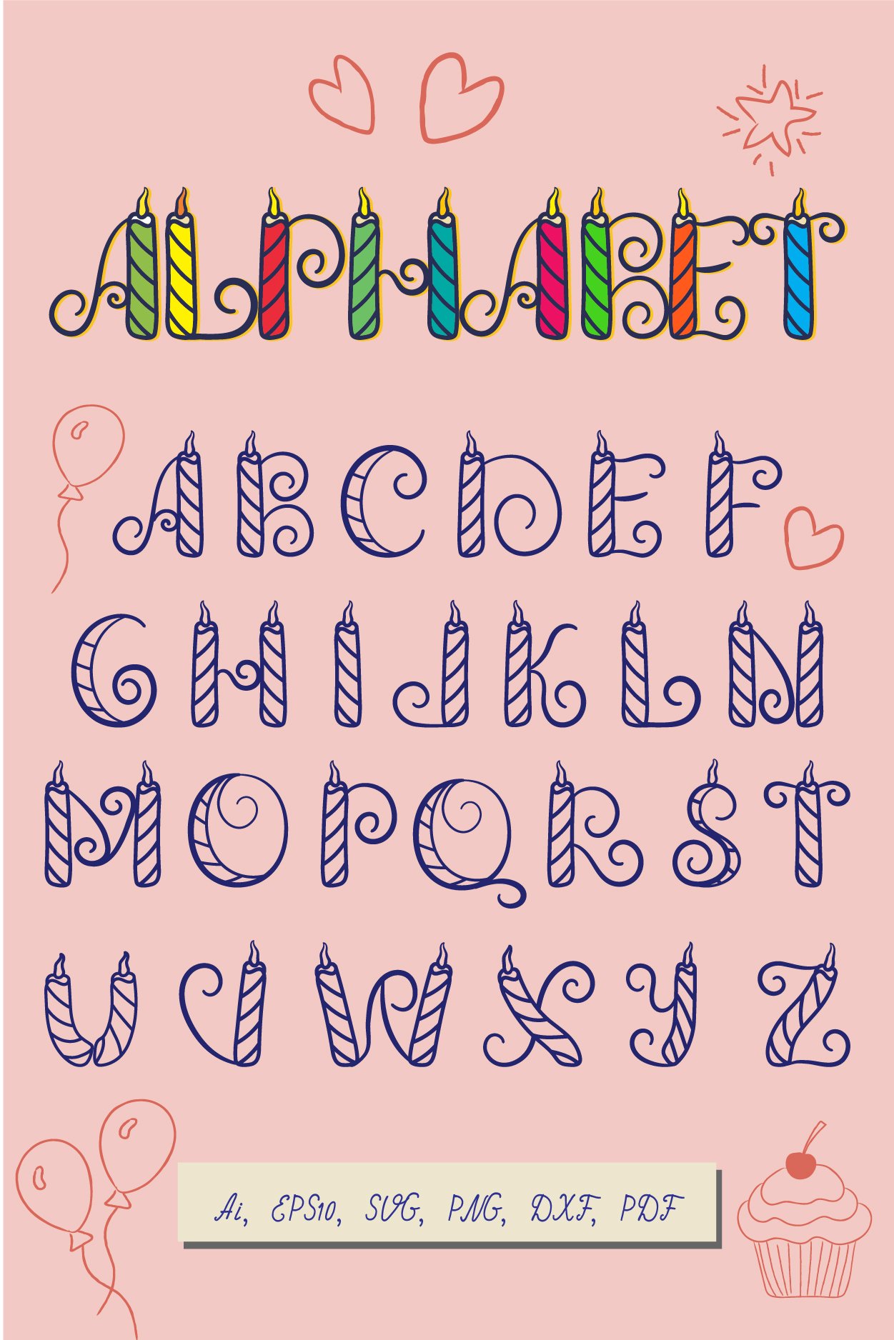 Candle Letters