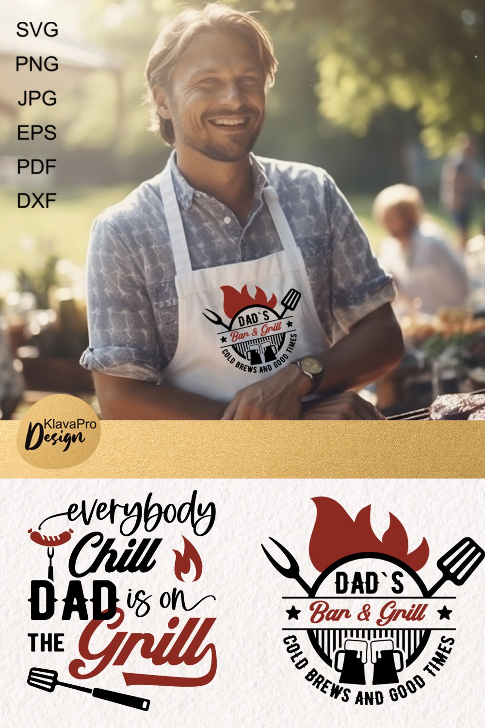 Dad Grill SVG | BBQ funny SVGs