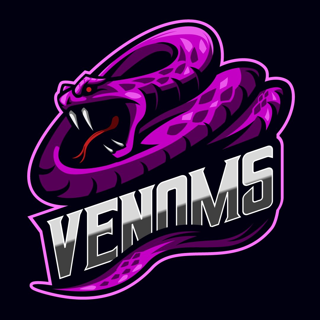 Snake Racing Logog Snake E-Sport logo template