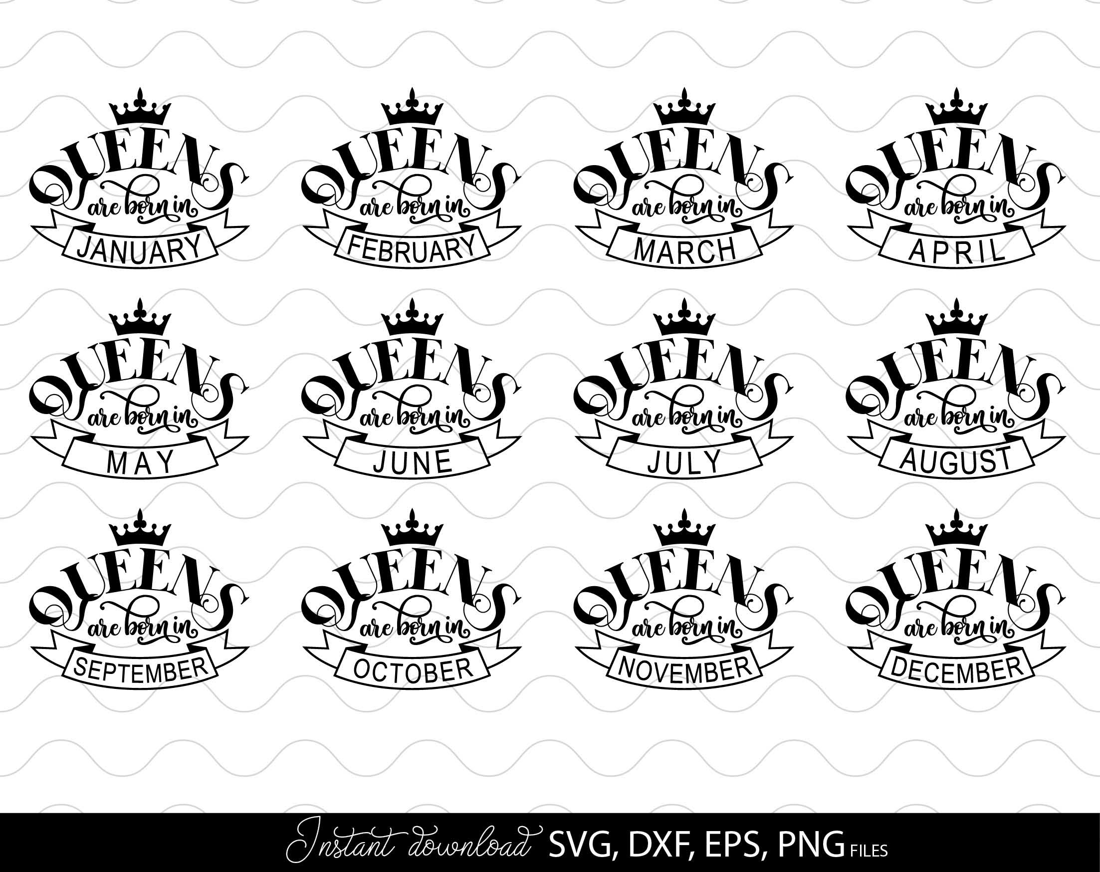 Birthday Queen SVG bundle, Birthday SVG, Birthday girl SVG (1445543