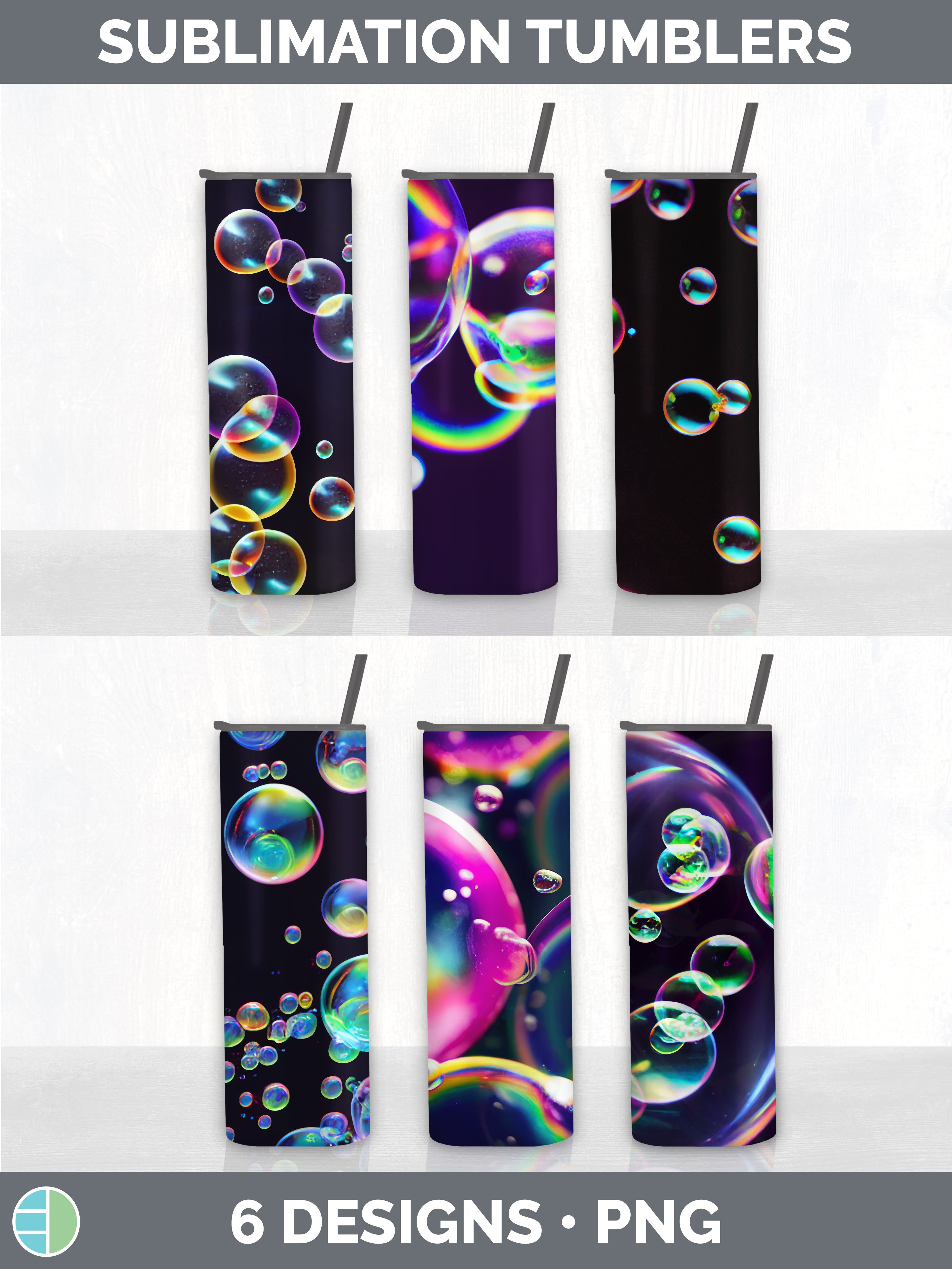 Bubbles Tumbler Sublimation Bundle