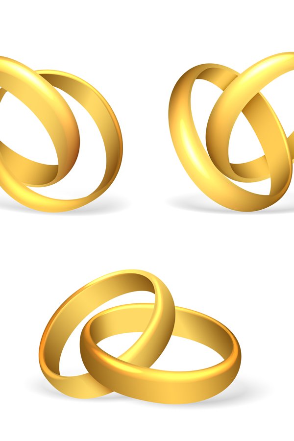 Download Vector Wedding Rings 942144 Illustrations Design Bundles