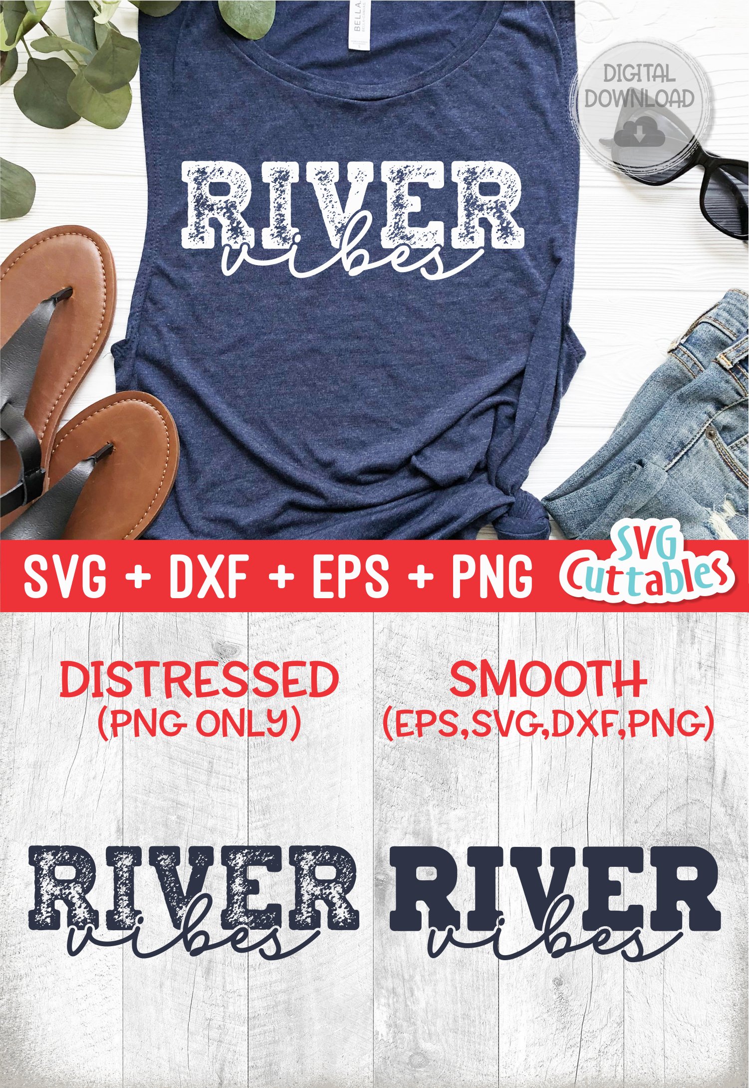 River SVG | River Vibes | Shirt Design