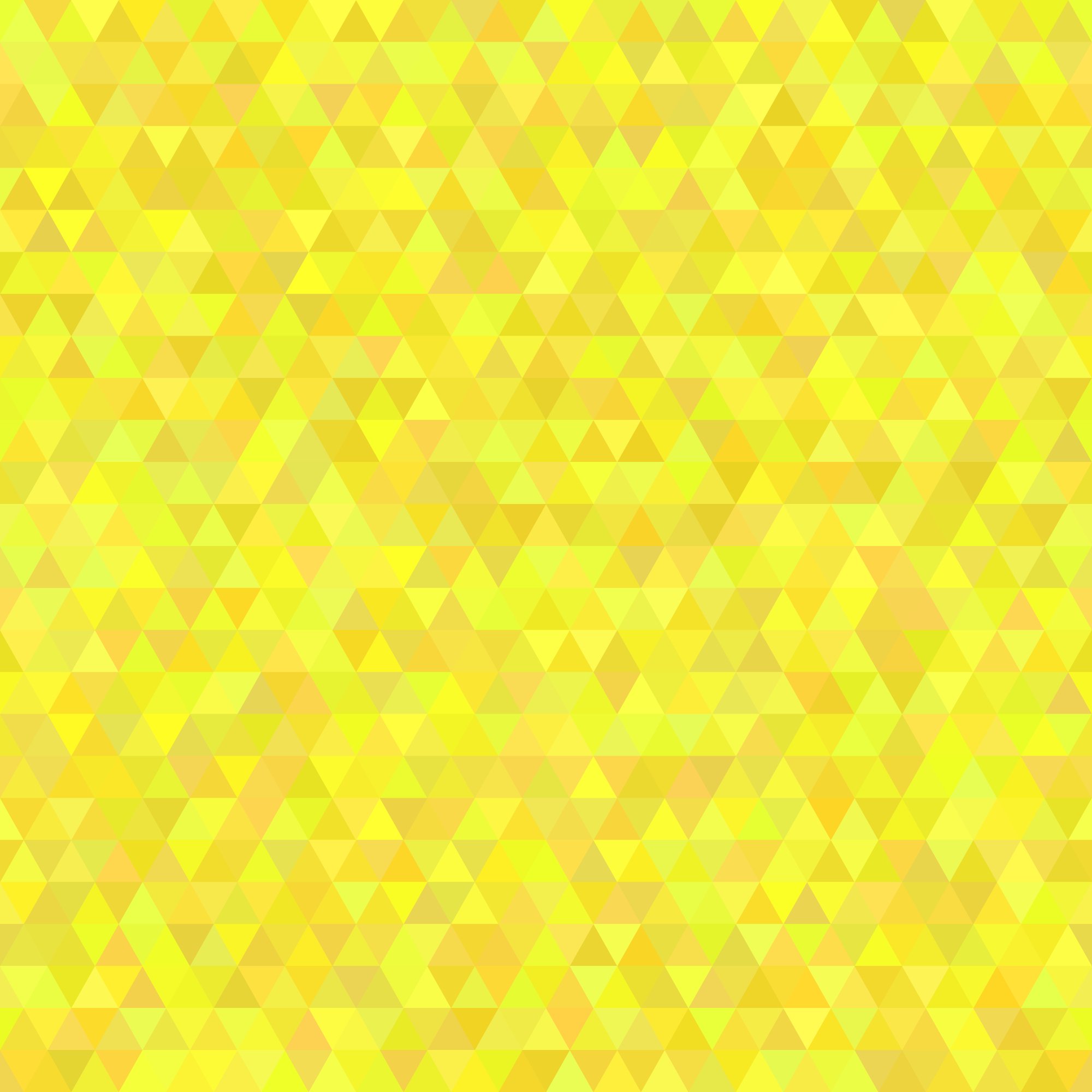 Seamless Pattern with Yellow Triangles. Digital Paper.
