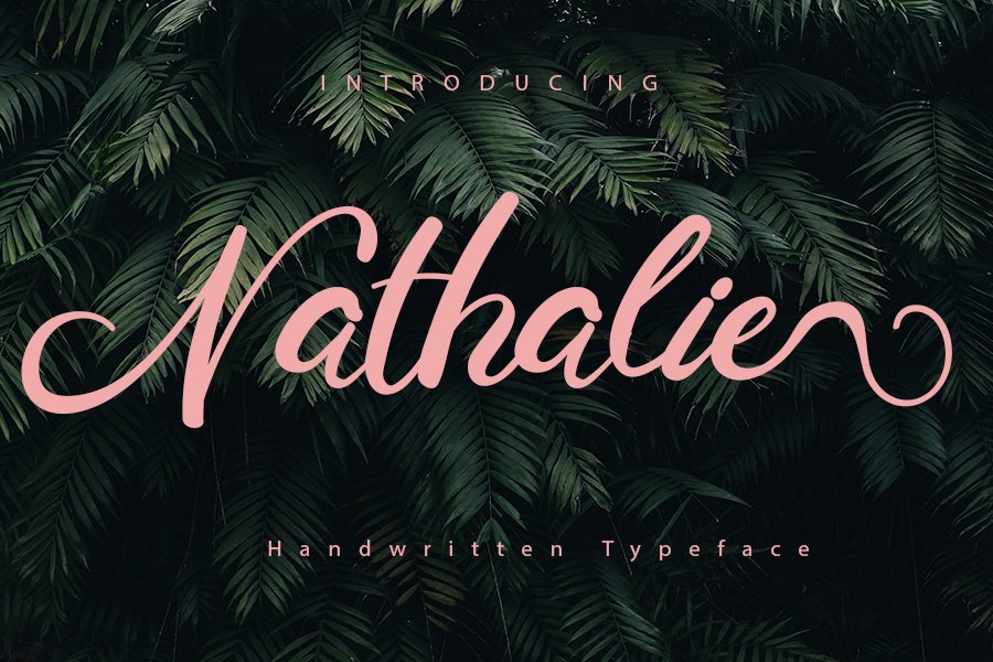 Nathalie | A Display Typeface